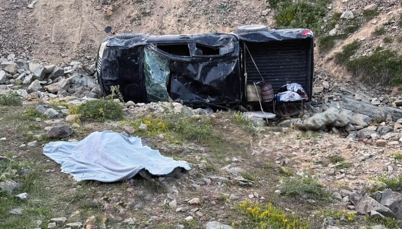 Yayla yolunda feci kaza: 2 ölü, 4 yaralı