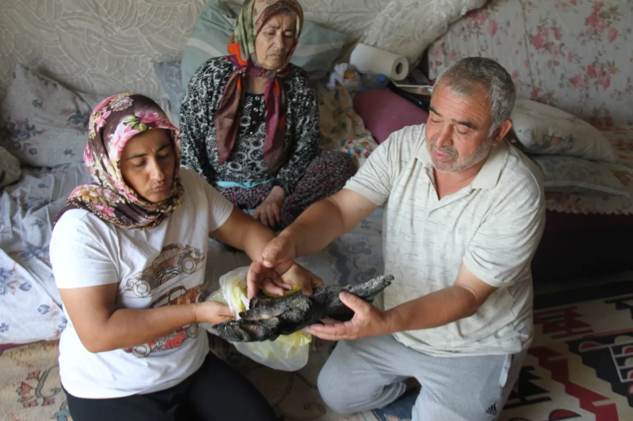 Yangında 90 bin TL'si kül oldu: Merkez Bankası'na başvurdu