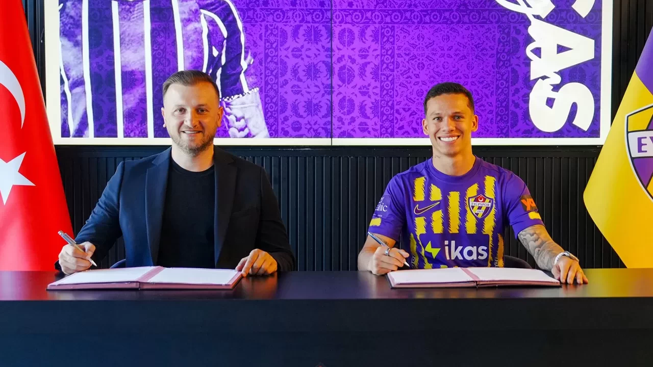 Eyüpspor, Brezilyalı sağ bek Lucas Calegari’yi kadrosuna kattı