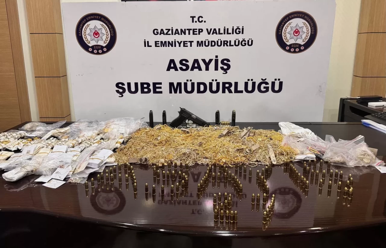 Gaziantep'te 18 kilo altının gasbedilmesi olayında şok detay
