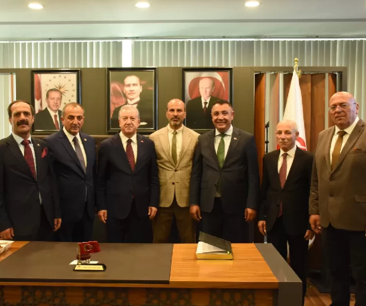 MHP’li Sadir Durmaz’dan Gümüşhane Belediyesi’ne ziyaret