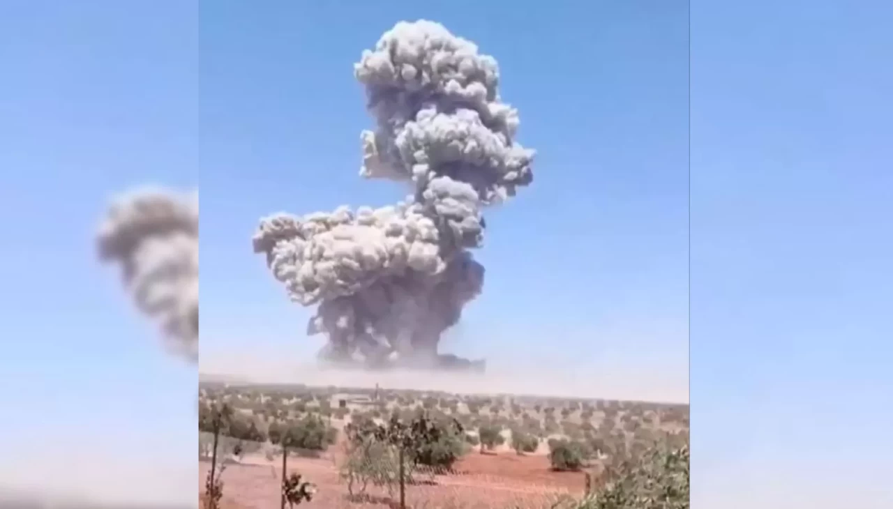 İdlib'te ölü sayısı 6'ya, yaralı sayısı 140'a yükseldi