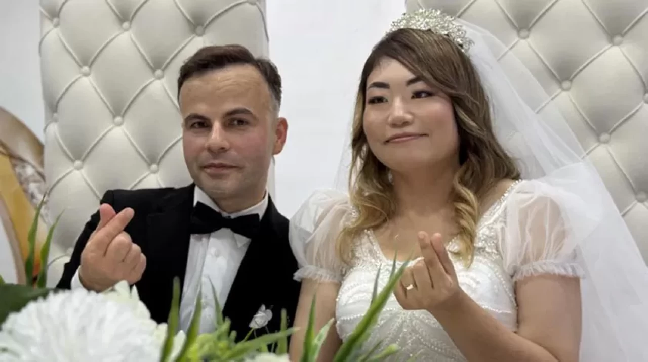 Japonya’dan Düzce’ye gelin geldi: 13 bin kilometrelik aşk