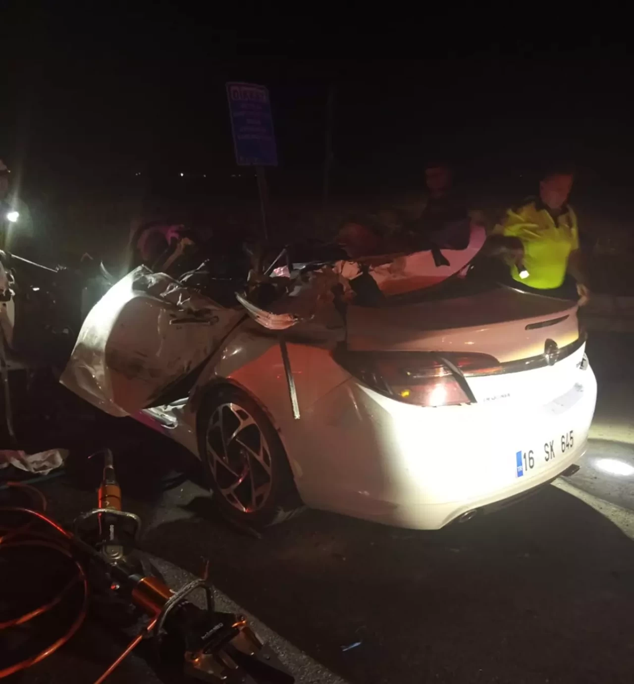 Bursa'da kahreden trafik kazası: Bir aile yok oldu