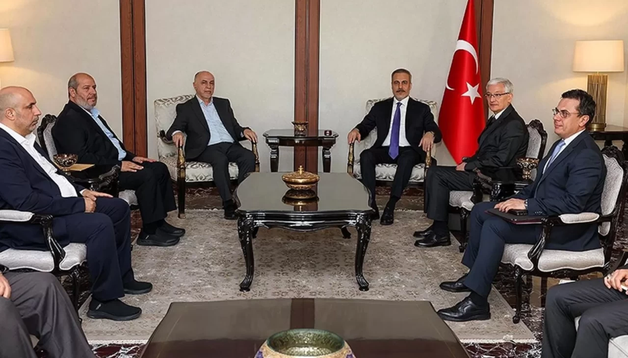 Bakan Fidan'dan kritik hamle! Hamas heyeti ile bir araya geldi