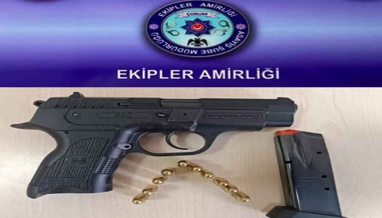 Çorum'da aranan 5 kişi yakalandı