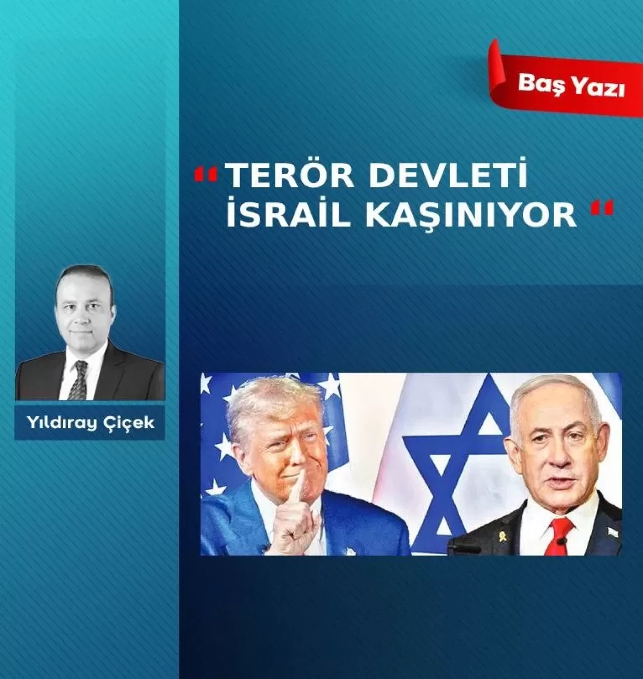 Terör devleti İsrail kaşınıyor