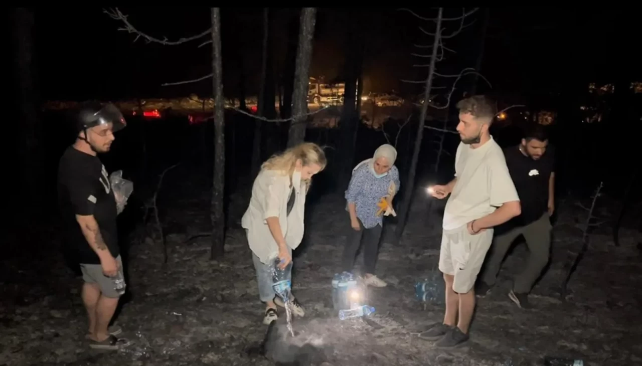 İbrahim Tatlıses’in eski eşi Ayşegül Yıldız’dan yangın bölgesine destek