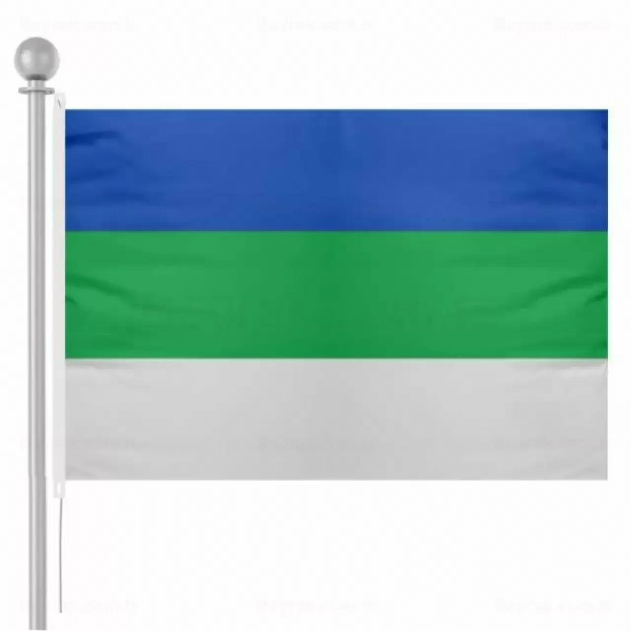 Komi Cumhuriyeti Bayrağı Nedir? Üzerindeki Semboller, Renkler ve Anlamları