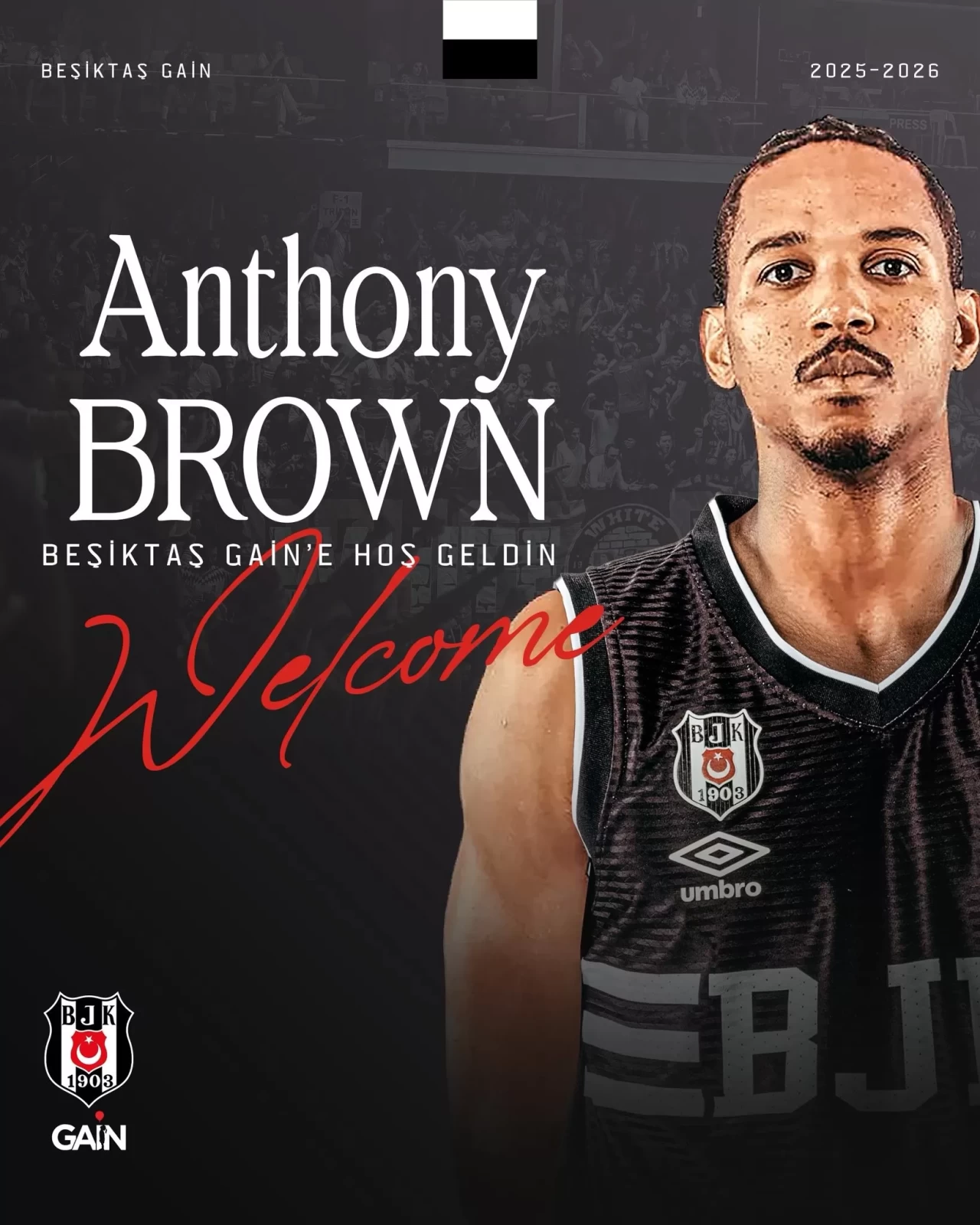 Anthony Brown, Beşiktaş'ta