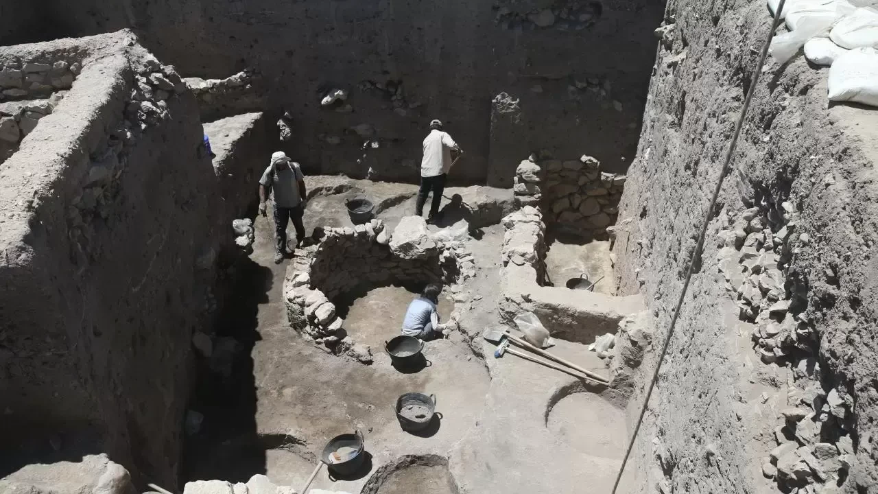 Yassı Höyük'te Geç Tunç Çağı'na ait yapı ve silolar gün yüzüne çıkarıldı