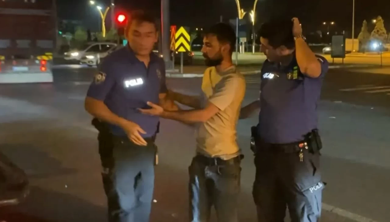 Kaza yapan alkollü ve ehliyetsiz sürücüden pes dedirten konuşma