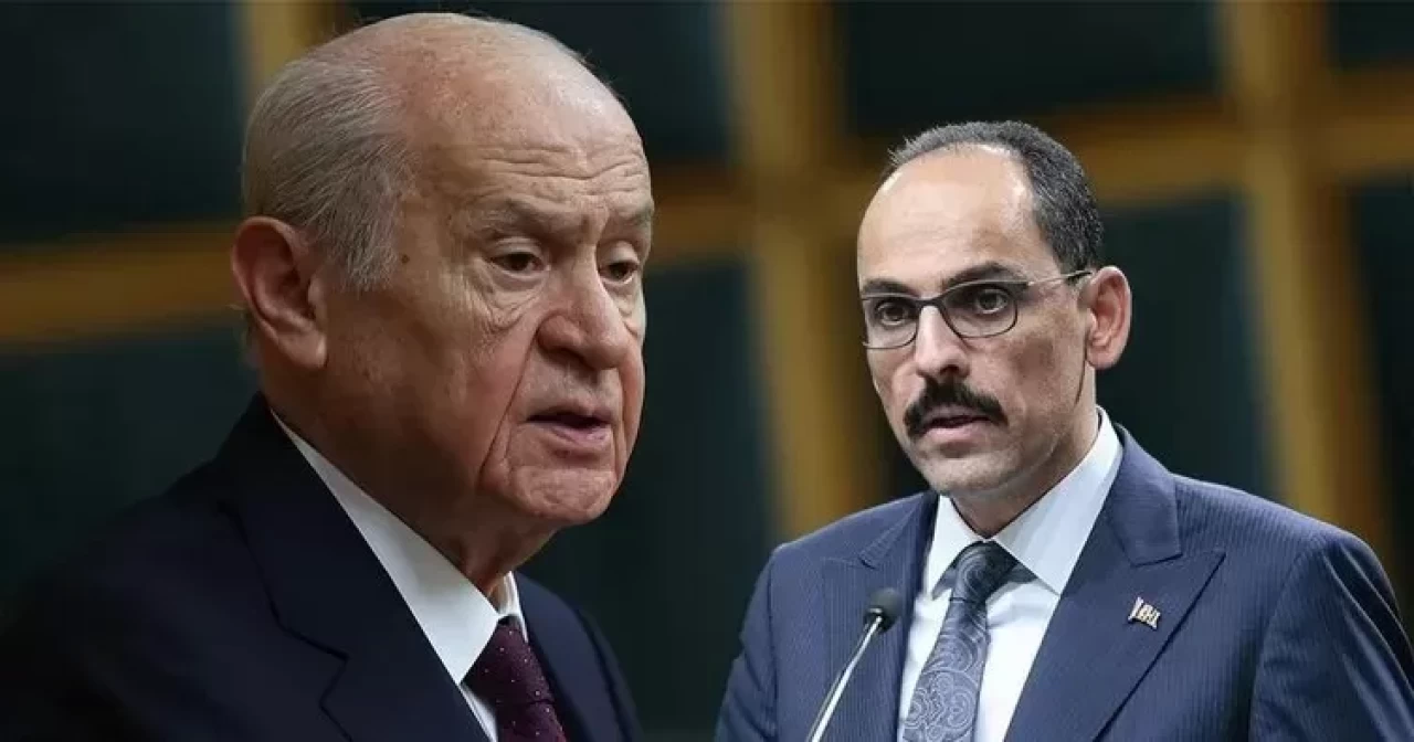 MİT Başkanı Kalın'dan, MHP Lideri Bahçeli'ye ziyaret