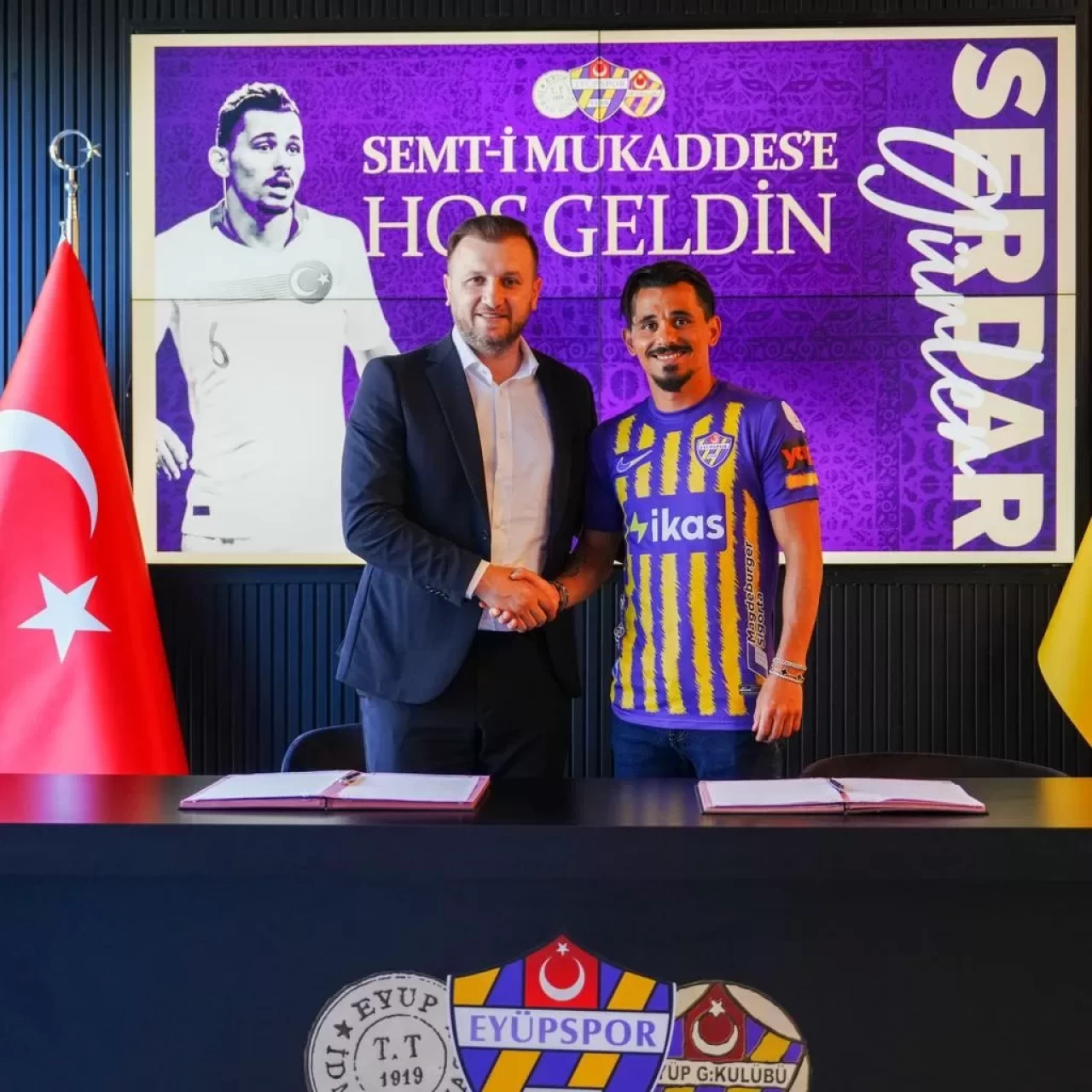 Eyüpspor, Serdar Gürler ile 2 yıllık sözleşme imzaladı