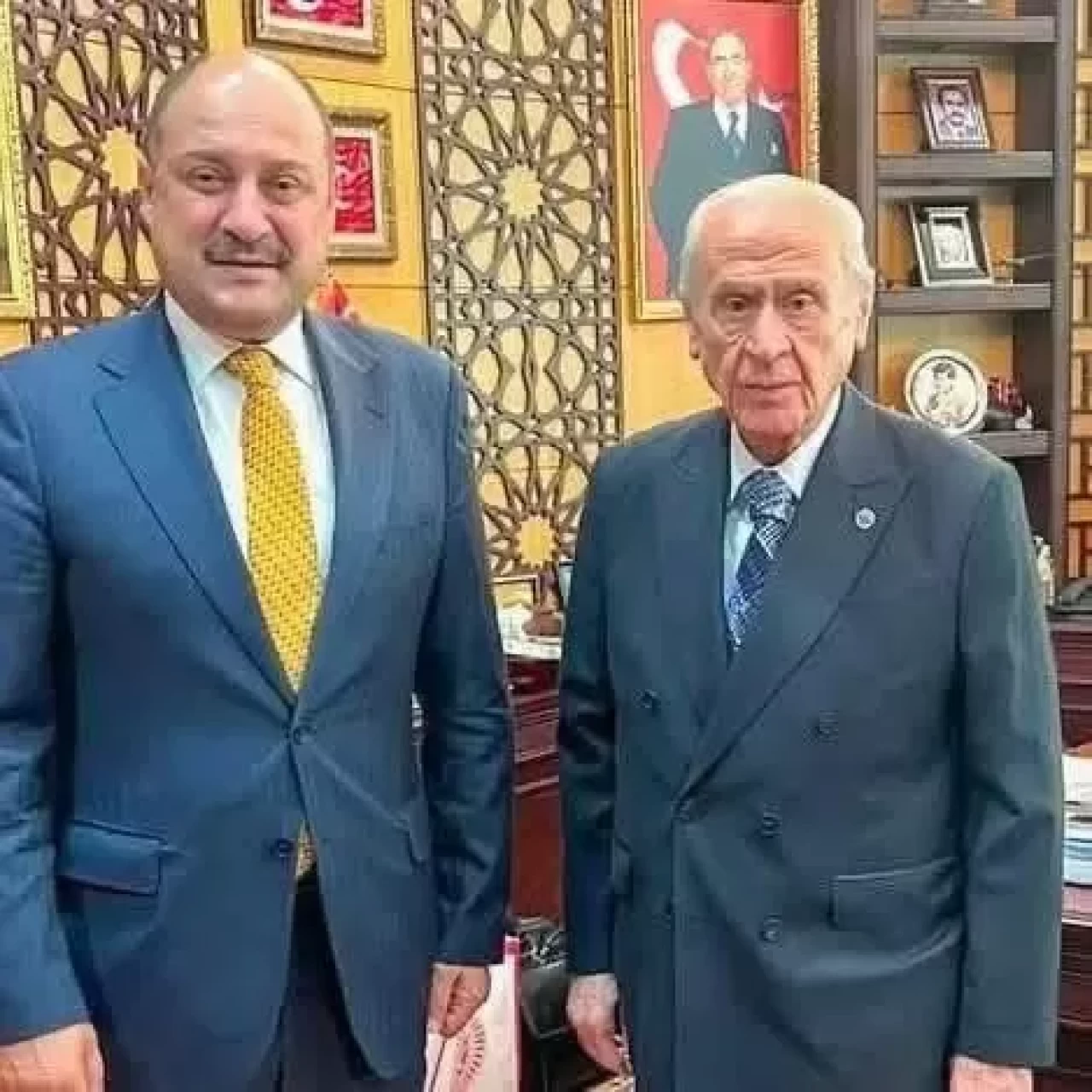 Başkan Gülpınar’dan MHP Lideri Bahçeli’ye ziyaret