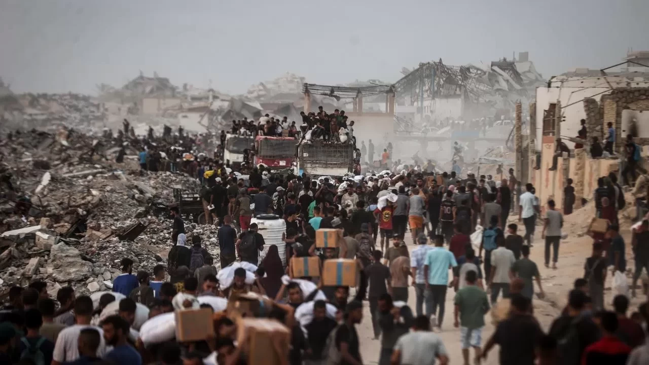 Gazze'de bitmek bilmeyen İsrail zulmü! Yardımların dağıtılmasını engelliyorlar