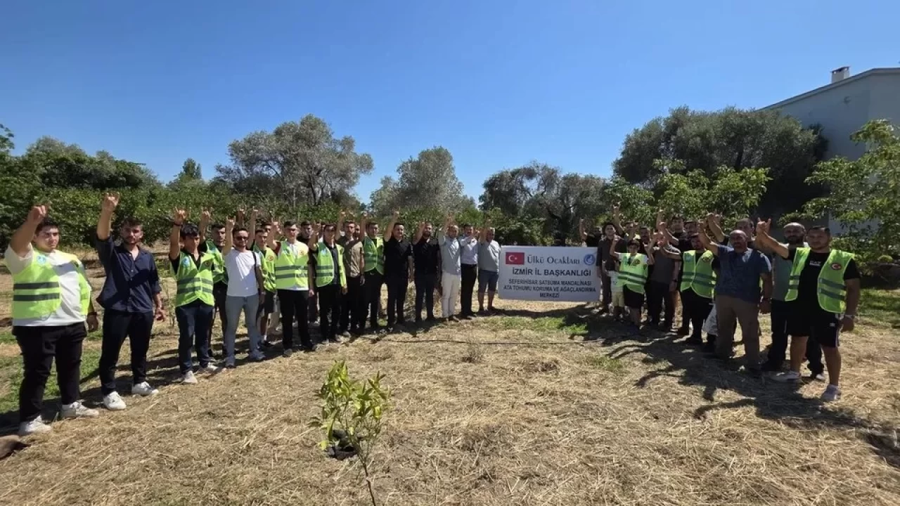 İzmir Ülkü Ocaklarından anlamlı proje! Ata tohumları böyle korunacak