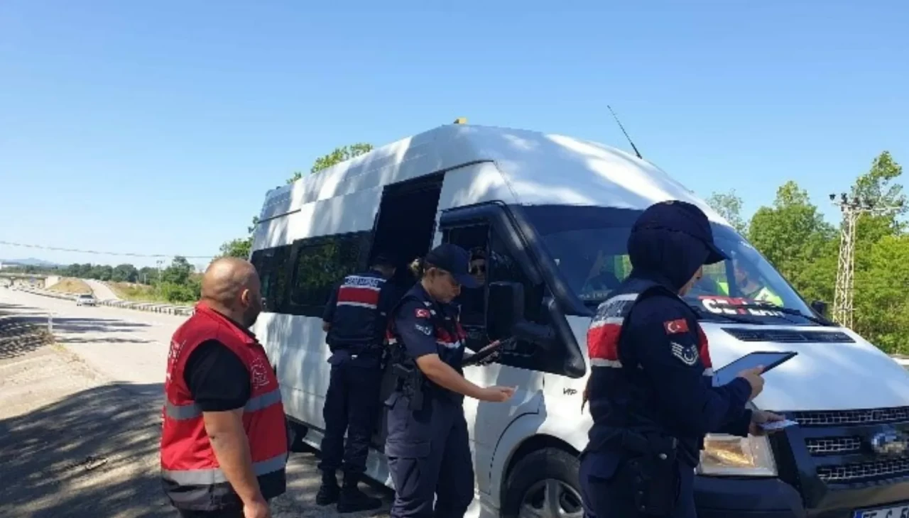 Sinop’ta düzensiz göçmen denetimi