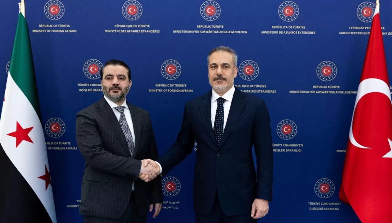 Dışişleri Bakanı Fidan, Suriyeli mevkidaşı ile görüştü