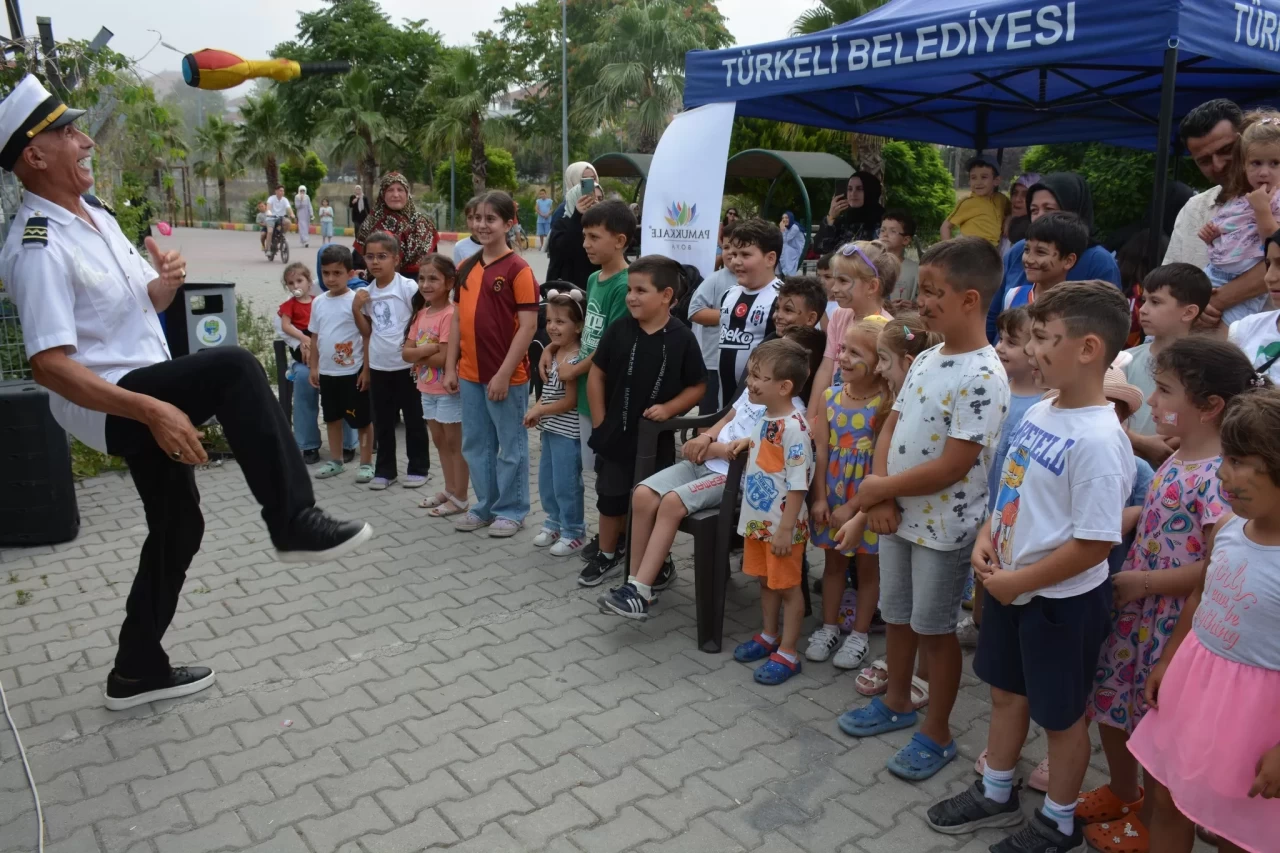Sinop'ta kalpleri ısıtan anlar: Türkeli'de Çocuk Şenlikleri