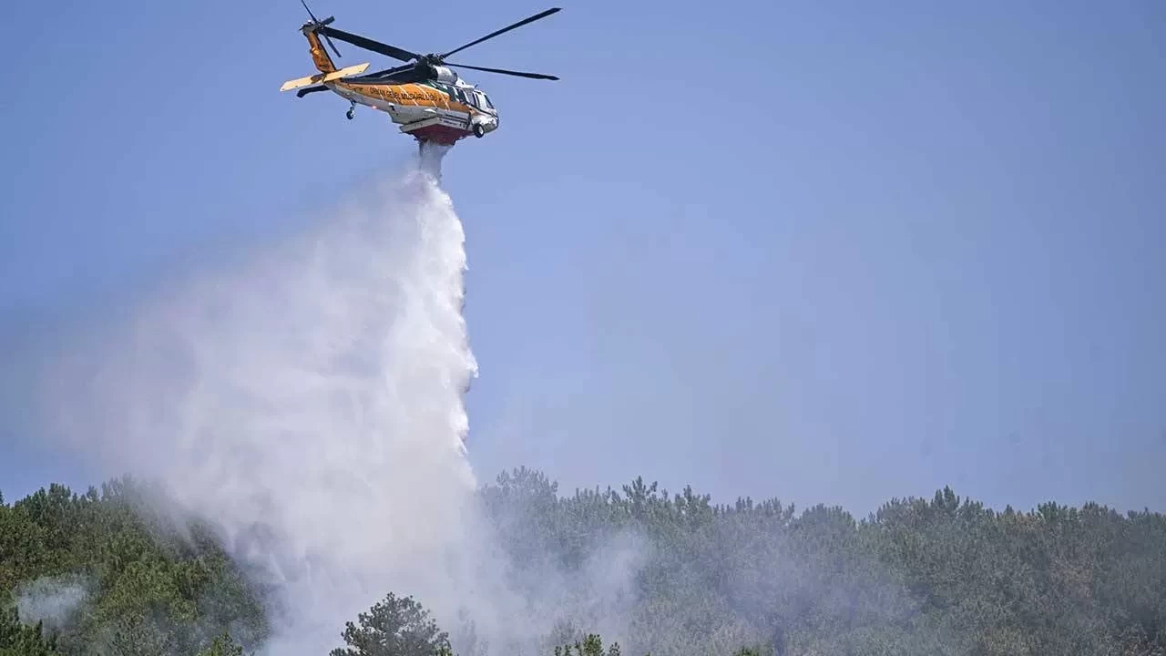 Bursa'daki orman yangınında 5.gün: Havadan ve karadan müdahale devam ediyor