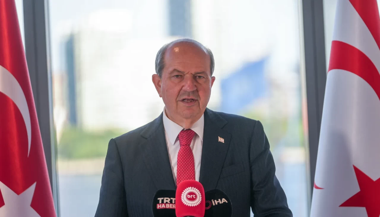 KKTC Cumhurbaşkanı Tatar: Egemen eşitliğimiz kabul edilmeden müzakere sürecine geçilmeyecek