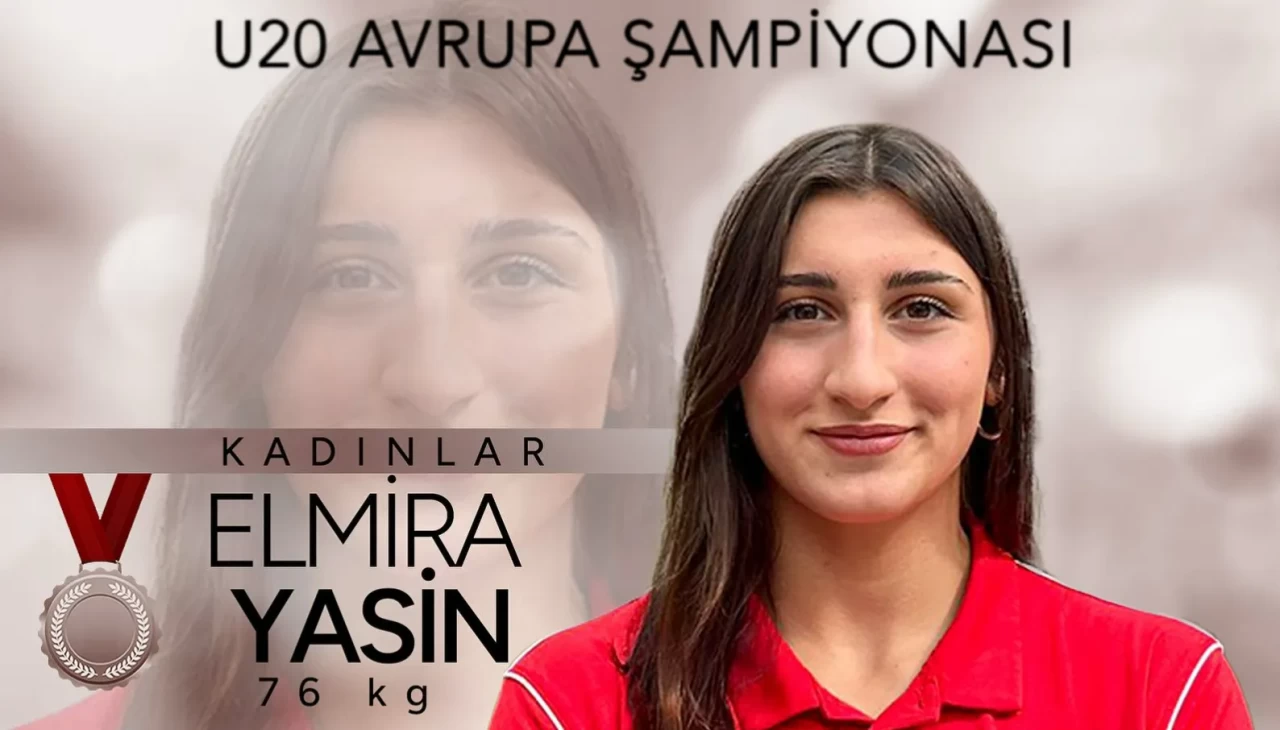 Elmira Yasin, U20 Avrupa Güreş Şampiyonası’nda üçüncü oldu