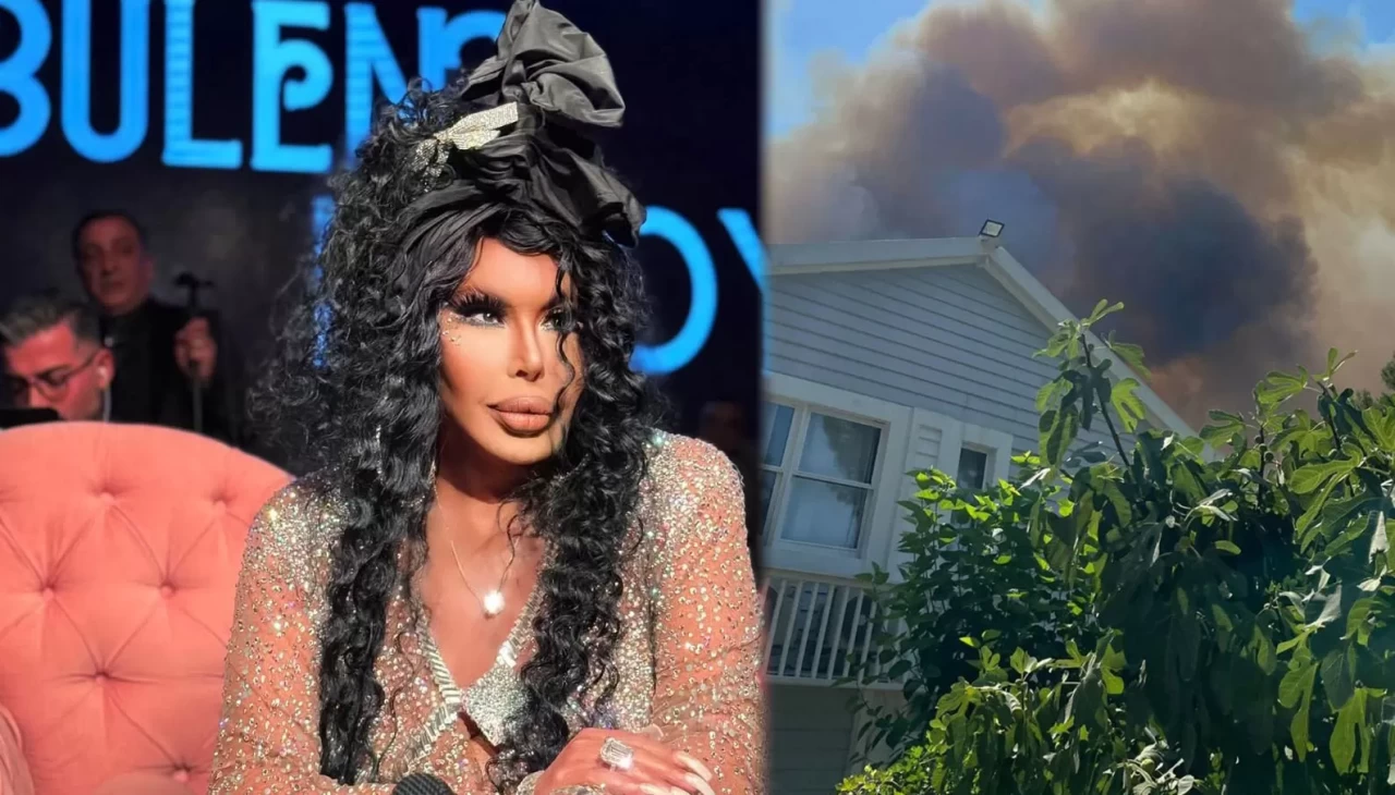 Antalya'daki orman yangınlarında Bülent Ersoy'un evi de yandı