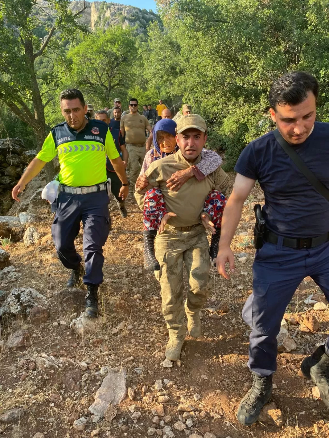 Burdur'da kayıp olarak aranan yaşlı kadın bulundu