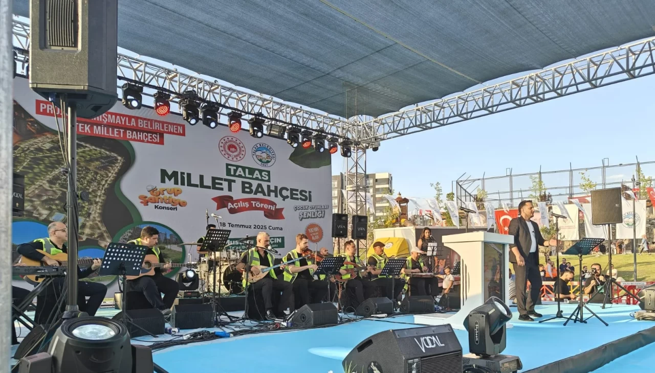 Talas Millet Bahçesi açıldı