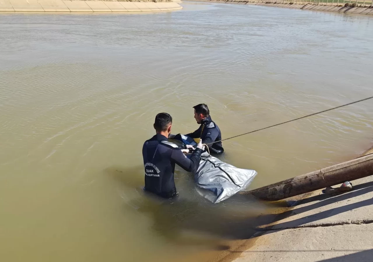 Şanlıurfa'da sulama kanalında erkek cesedi bulundu