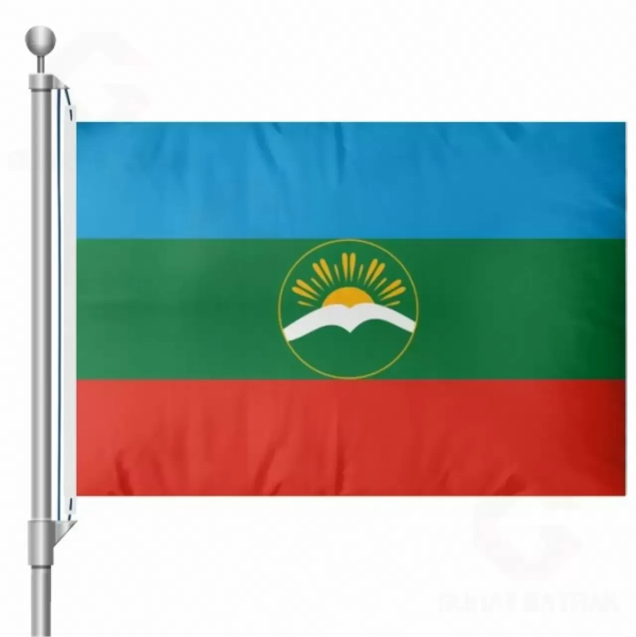 Karaçay-Çerkes Cumhuriyeti Bayrağı Nedir? Üzerindeki Semboller, Renkler ve Anlamları