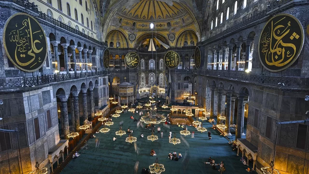 Ayasofya-i Kebir Camii yapay zekayla korunuyor