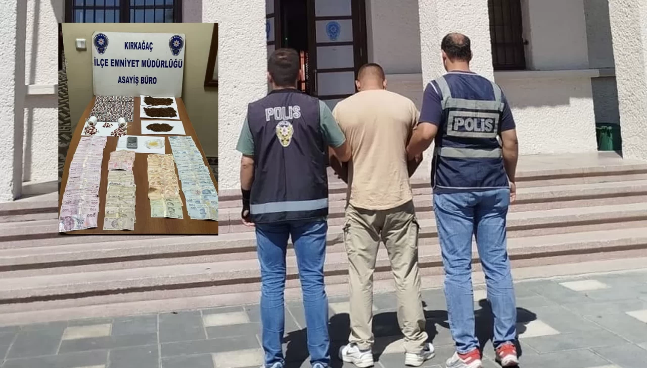 Kırkağaç’ta uyuşturucu operasyonu: 1 tutuklama