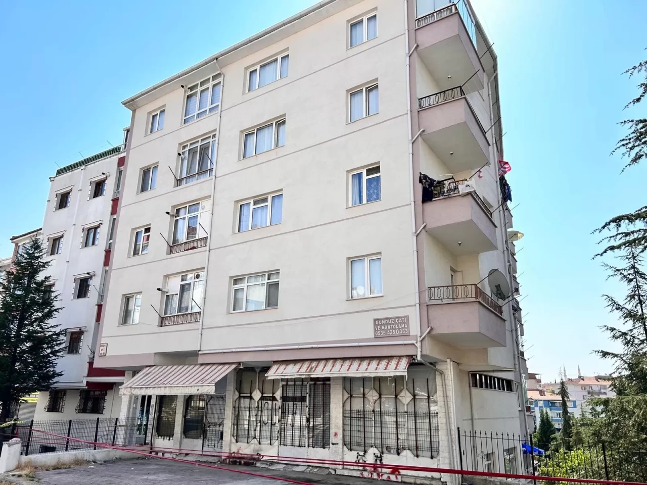 Ankara'da kolon çatladı ihbarı: Sincan'daki 6 katlı bina tahliye edildi