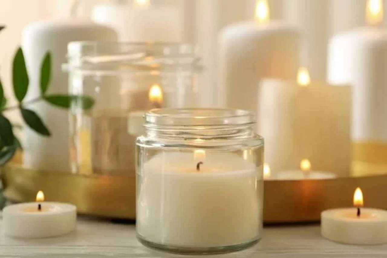 Evde doğal mum yapımı (farklı kokularla)