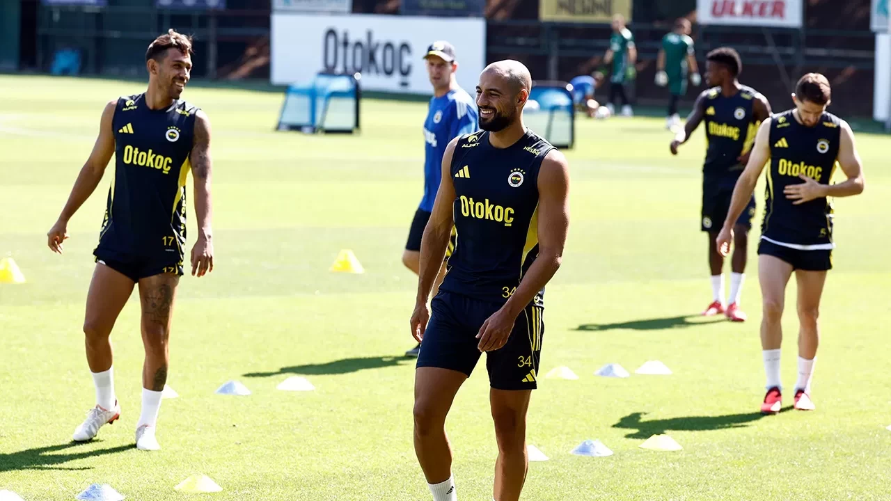 Fenerbahçe, Feyenoord maçı öncesi hazırlıklarını sürdürdü