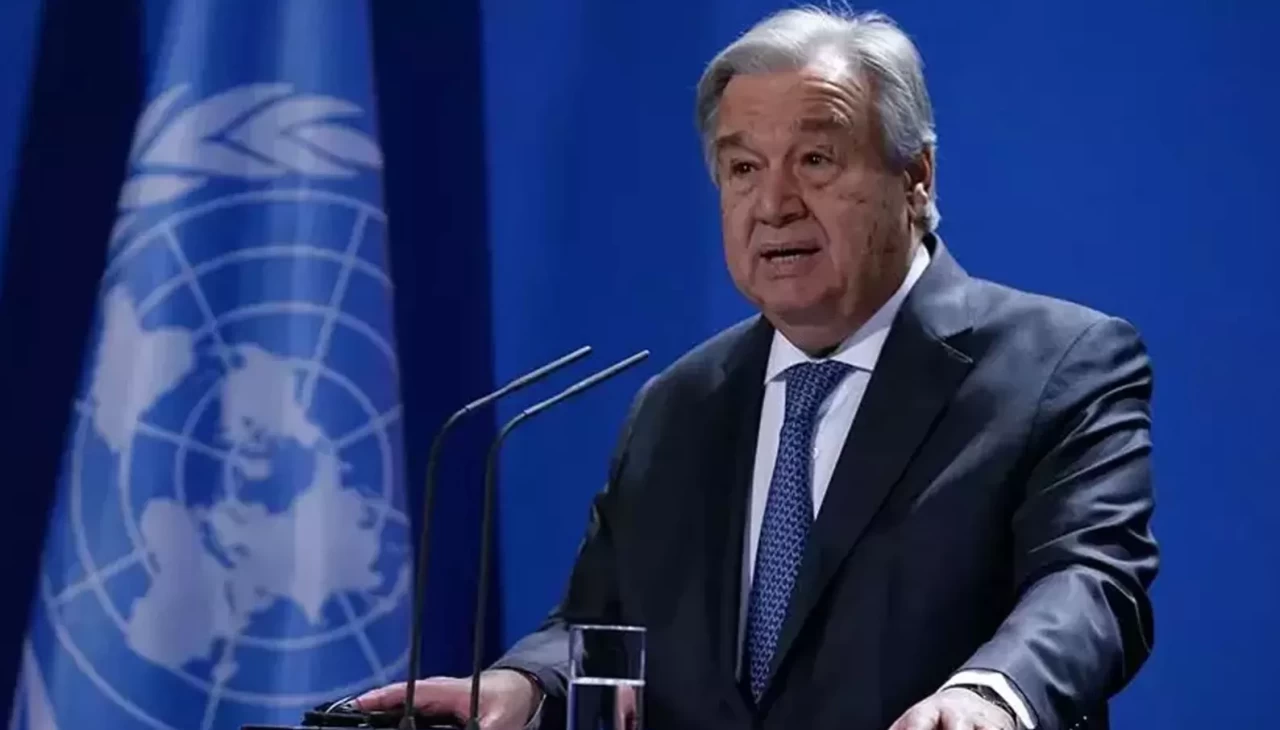 Guterres Ukrayna Devlet Başkanı Zelenskiy ile görüştü