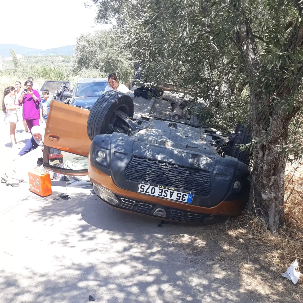Erdek'te trafik kazası: 5 yaralı