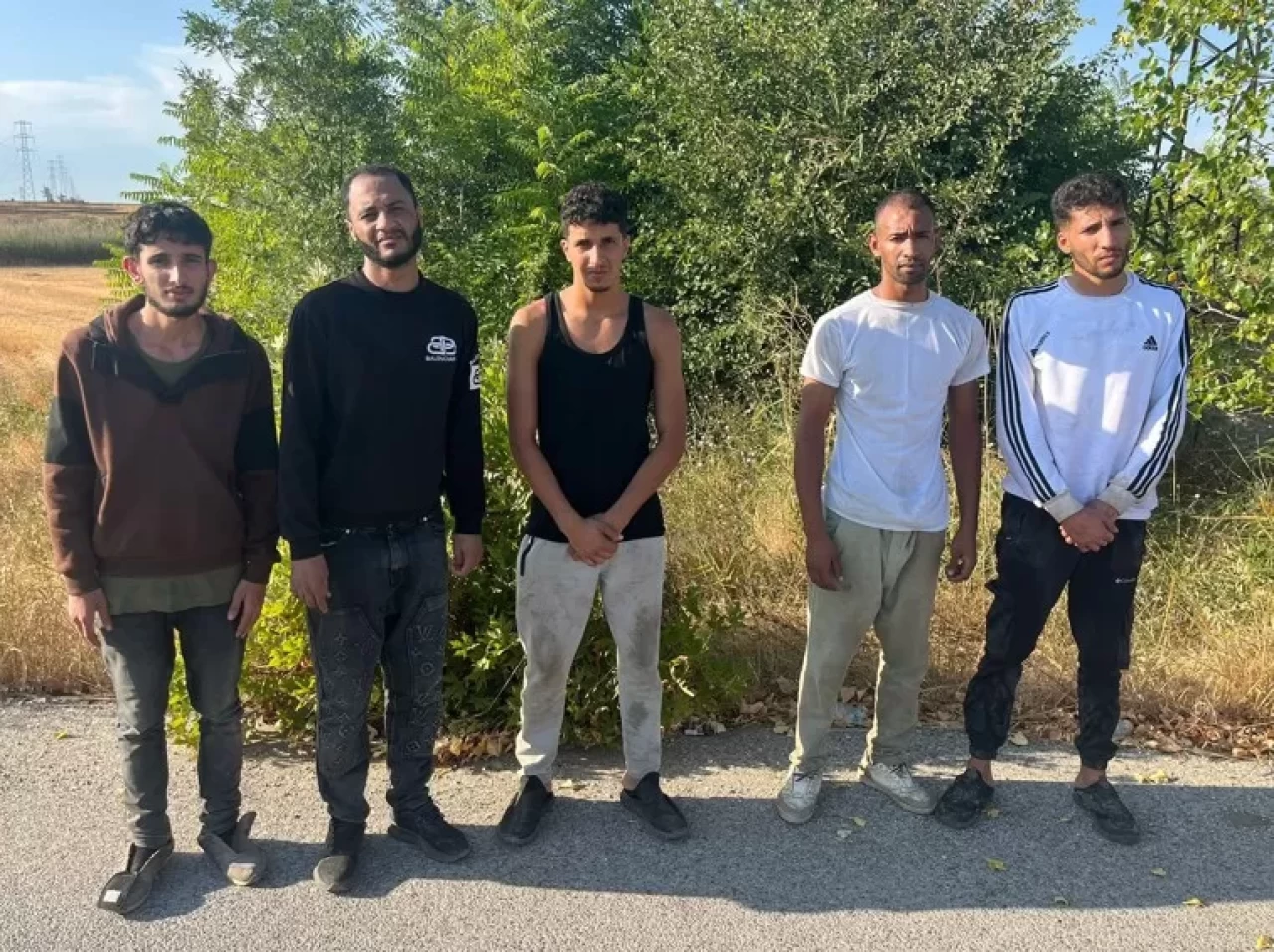 Edirne'de 24 düzensiz göçmen yakalandı