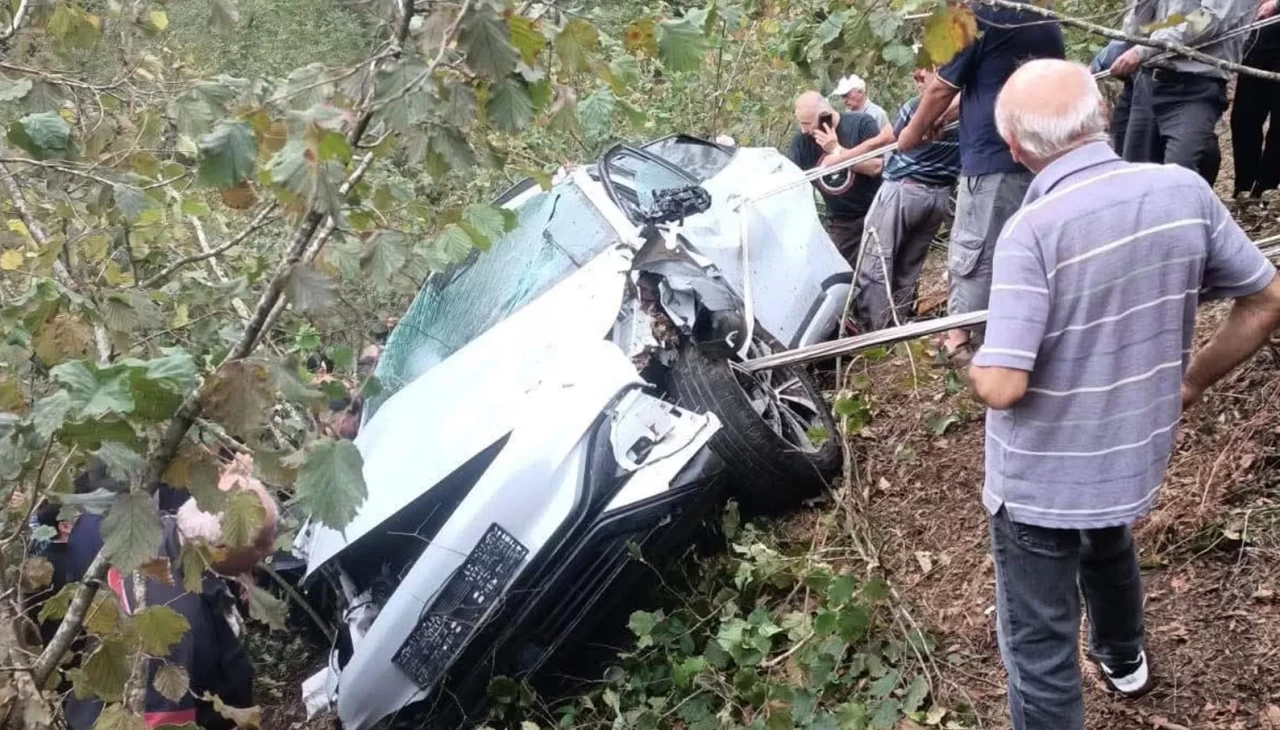 Giresun’da feci kaza: 1 ölü, 2 yaralı