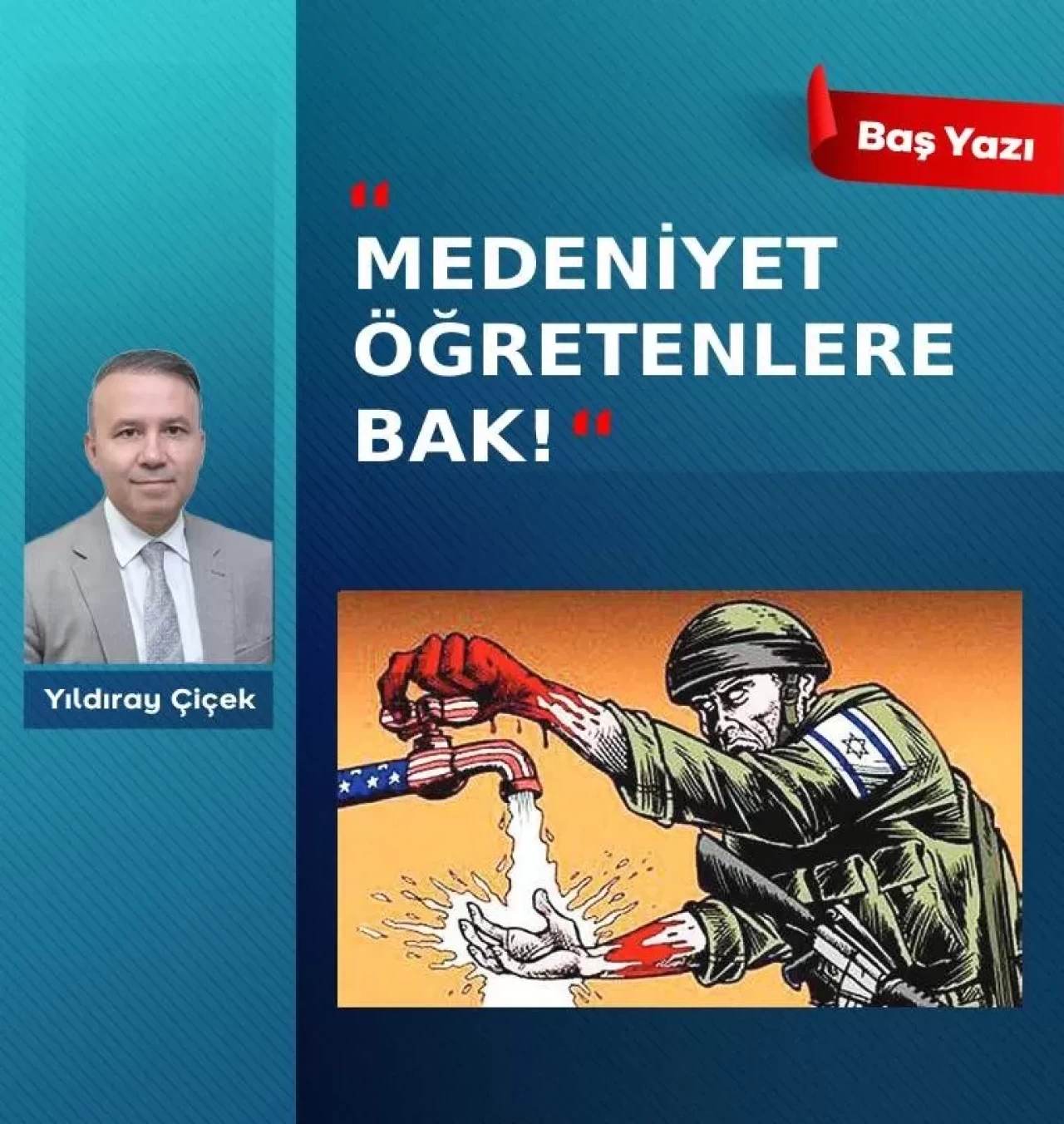 Medeniyet öğretenlere bak!