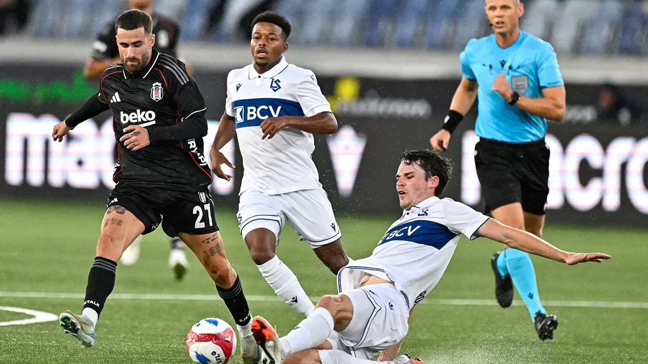 Beşiktaş avantajını koruyamadı | UEFA Konferans Ligi'nde Lausanne 1-1 Beşiktaş