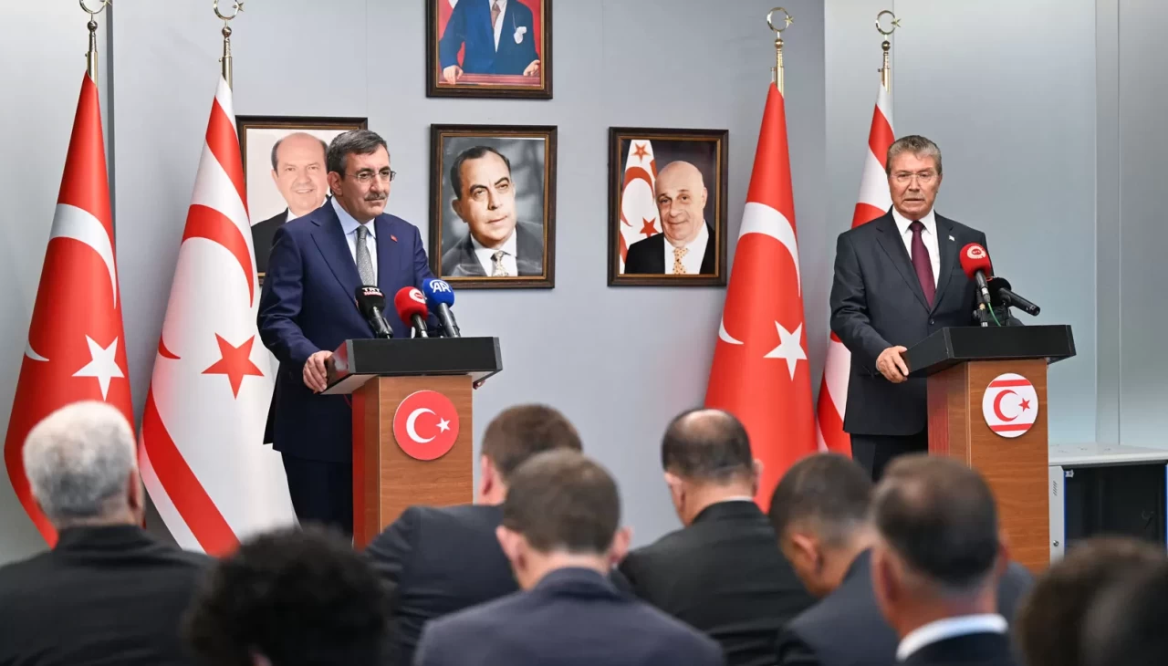 Cumhurbaşkanı Yardımcısı Yılmaz: KKTC’nin kalkınma çabaları milli davamızın bir parçasıdır