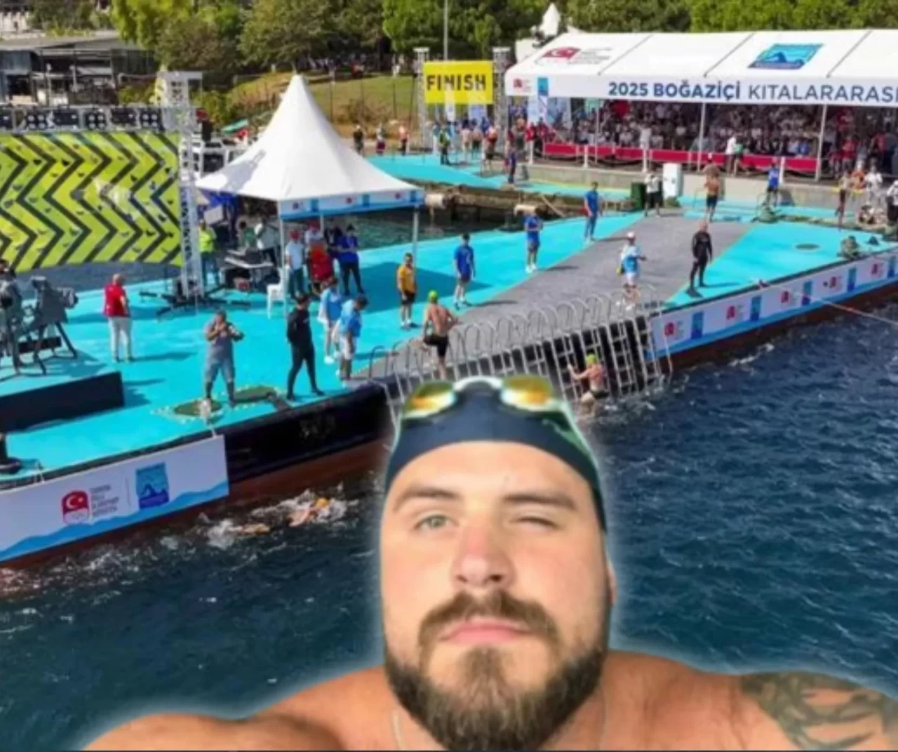 Rus yüzücü yarışmada kaybolmuştu… Arama çalışmaları sürüyor