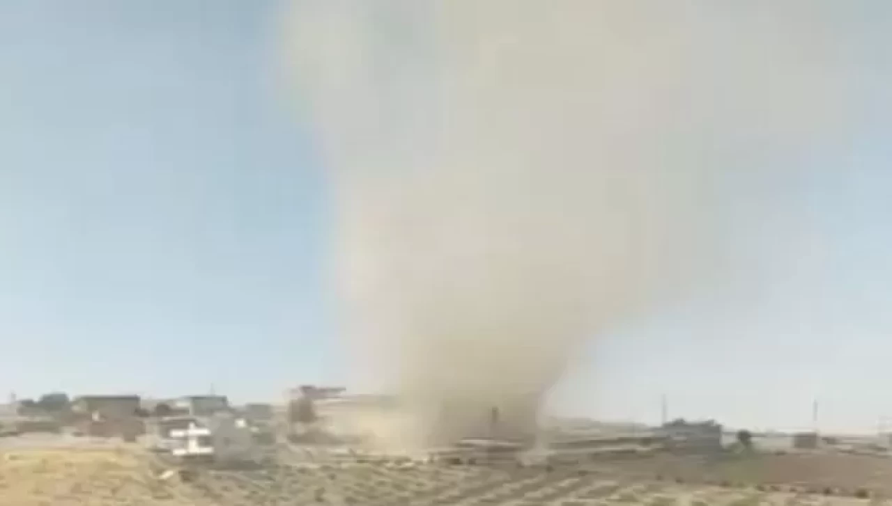 Batman'da hortum etkili oldu