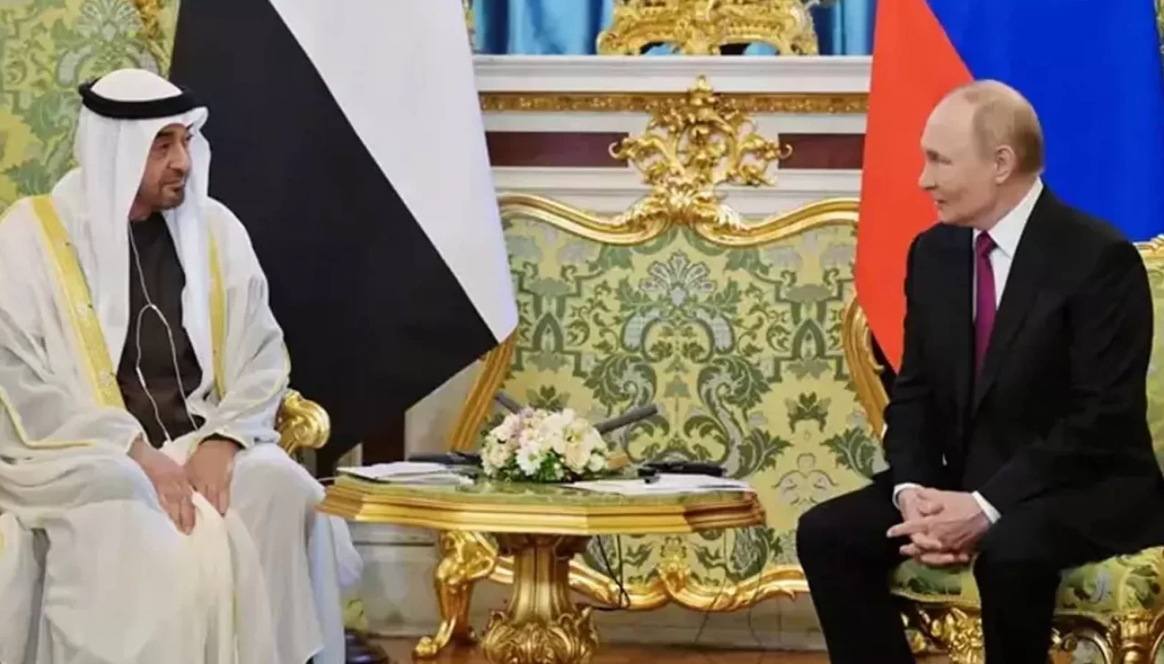 Putin ve BAE Devlet Başkanı Bin Zayid ikili ilişkileri görüştü