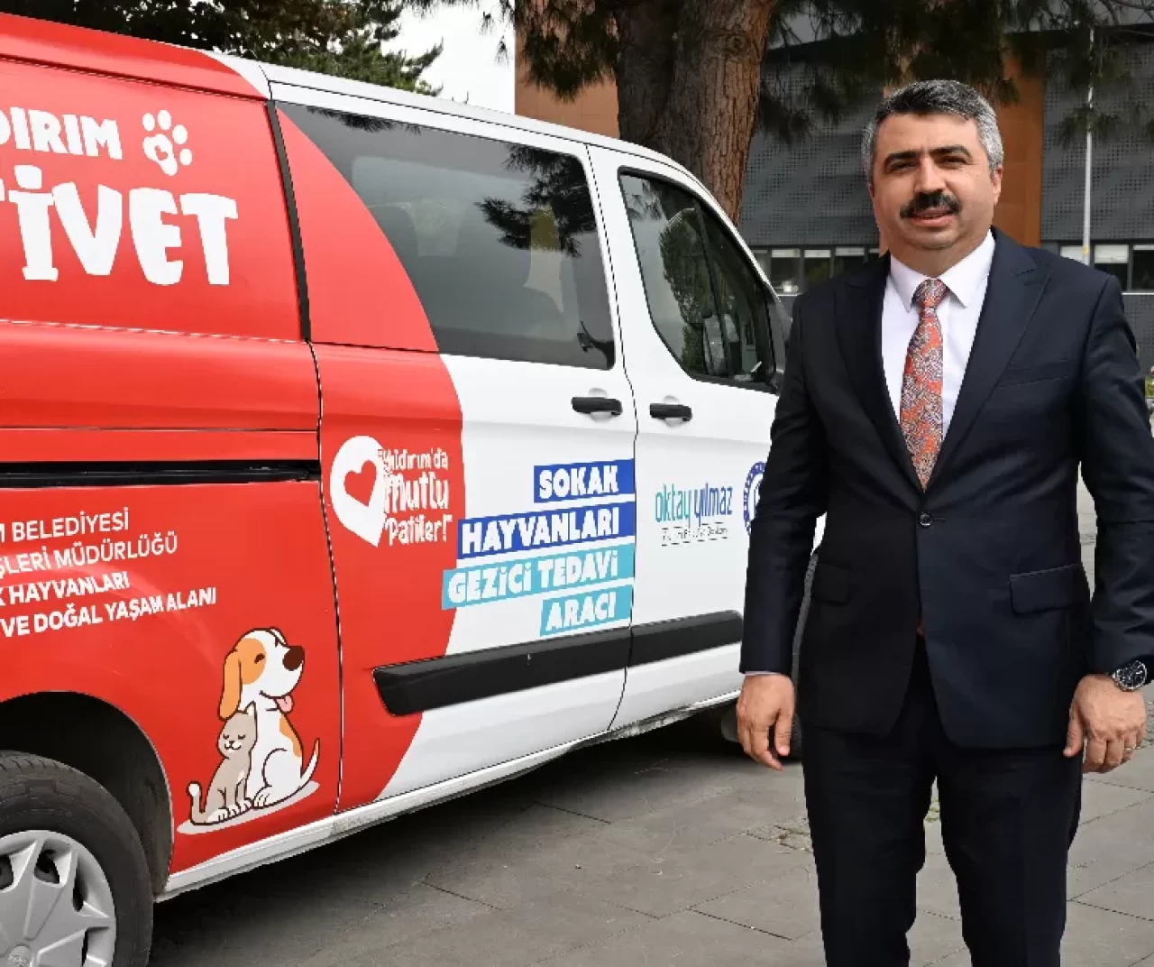 Yıldırım’da patili canlara mobil hizmet