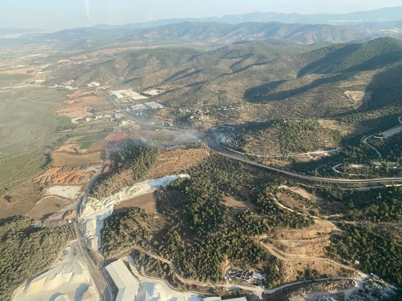 Milas’taki yangın kontrol altına alındı