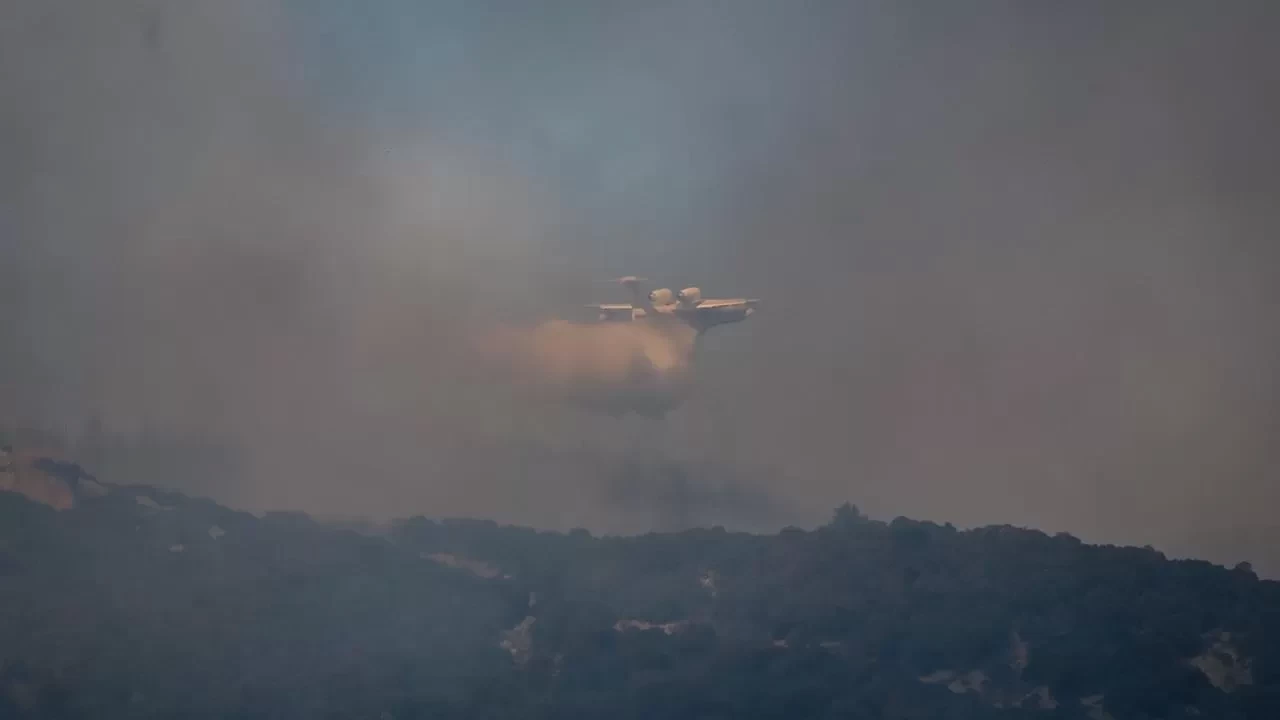 Çanakkale Gelibolu'daki yangın tamamen kontrol altında